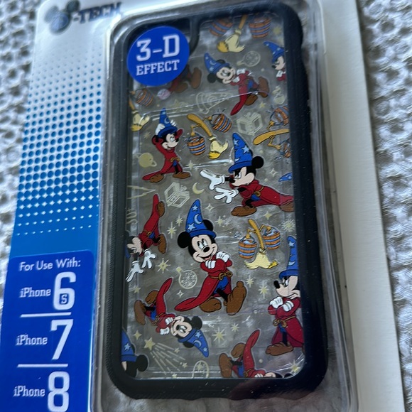 Disney tech MICKEY FANTASIA I phone case 6s 7 8 SE - Picture 3 of 4